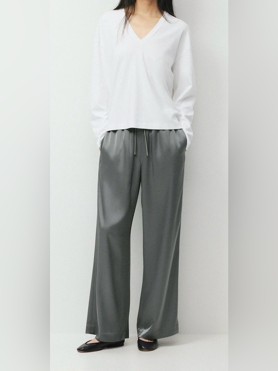 Wilfred Pants - Wilfred The Lodge Pant Satin